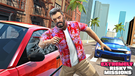 Screenshot 5 Gangster Miami: Crime City War android
