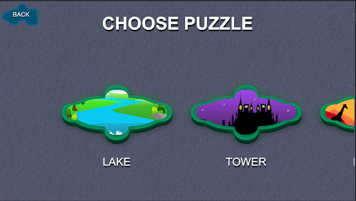 Android application Landscape Puzzle Game screenshort