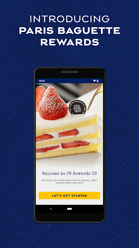 Android application Paris Baguette screenshort