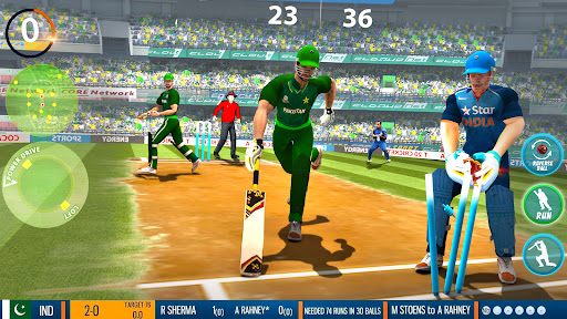 World T-20 Cricket Match Sim Screen 2