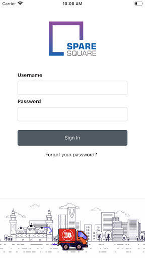 Android application SS Logistics screenshort