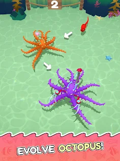 Octopus Invasion: Eat & Evolve - Screenshot 4