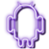 Purple Neon Go Launcher Theme icon
