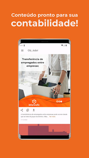 Android application Inforgrafic screenshort
