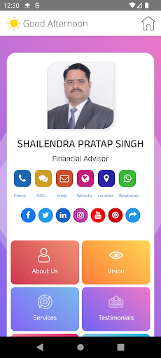 Android application Shailendra Pratap Singh screenshort