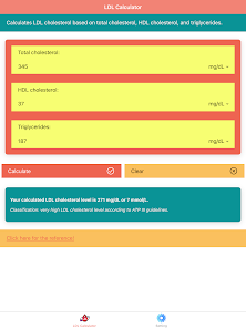 Imágen 3 Calculadora de Colesterol LDL android