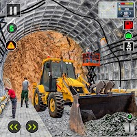Uphill Tunnel Road & Building Construction Games