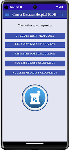 CDH chemotherapy companion Screen 3