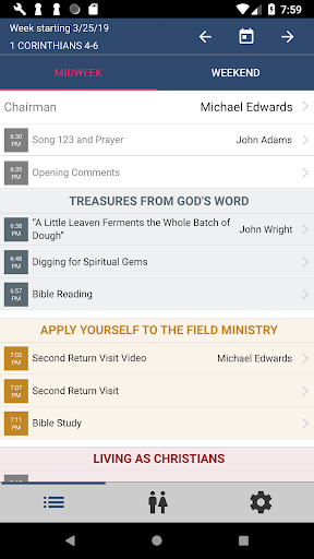 Android application TheocBase screenshort