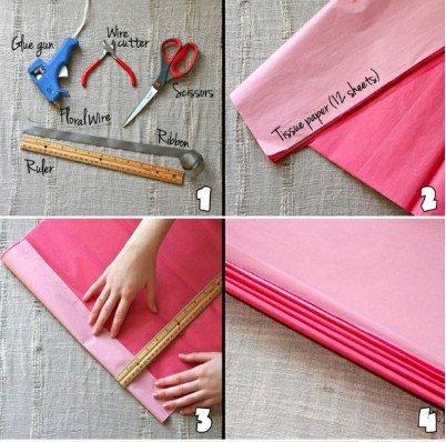 DIY Making Paper Flower