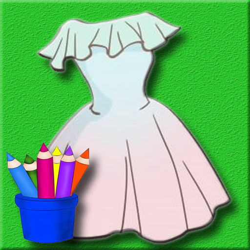 Dress Coloring Book logo