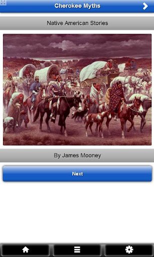 Android application Native American Myths screenshort