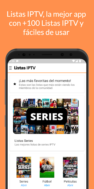 Screenshot 14 Listas IPTV y M3U actualizadas android