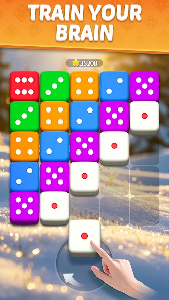 Dice Puzzle - Merge puzzle MOD APK screenshot