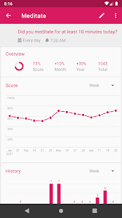 Loop Habit Tracker Screenshot