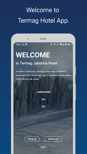 Android application Termag Hotel screenshort