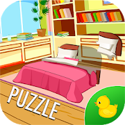 Princess Bedroom Puzzle for Kids  Icon