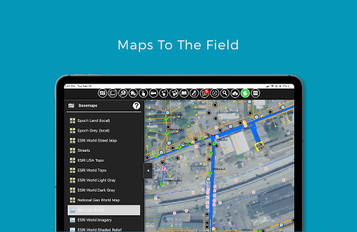 Android application EpochField 4.3 screenshort