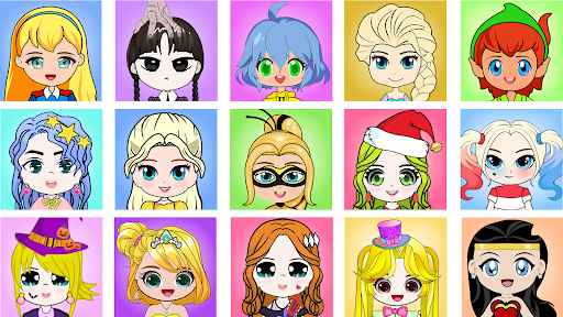 Chibi Fashion Doll Dress Games