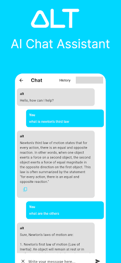Android application Alt: AI Productivity Tool screenshort