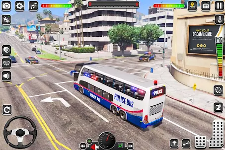 Police Bus Games- Police Game
