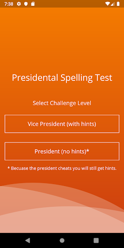 Android application Orange Genius screenshort