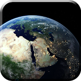 Earth In Space Live Wallpaper icon