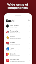Sushi Design System - UI Kit