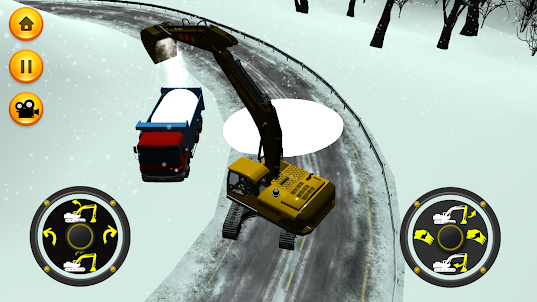 Snow Excavator Simulator JCB
