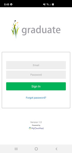 Android application ITN GRADUATE screenshort
