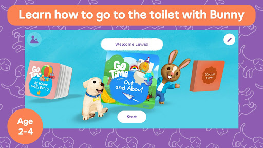Android application GoTime by Andrex - Potty Train screenshort