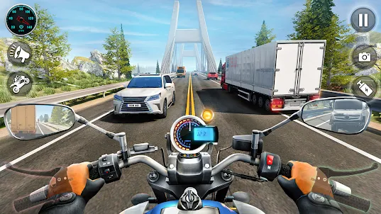 Jogos de Corrida de Moto 3D