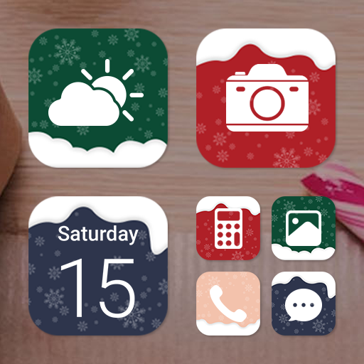 Wow Christmas Aesthetic Theme logo