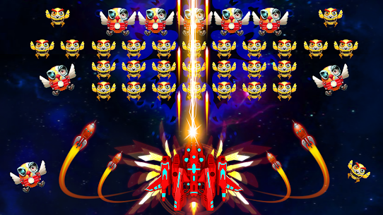 Galaxy Attack: Chicken Shooter MOD (Unlimited Gold) 7