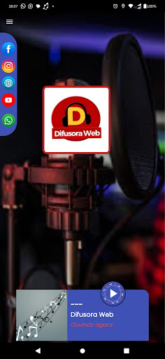 Android application Difusora Web screenshort