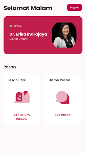 Android application Newfemme Doctor screenshort