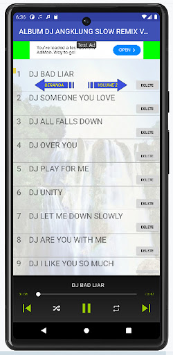 ALBUM DJ ANGKLUNG SLOW REMIX Screen 2