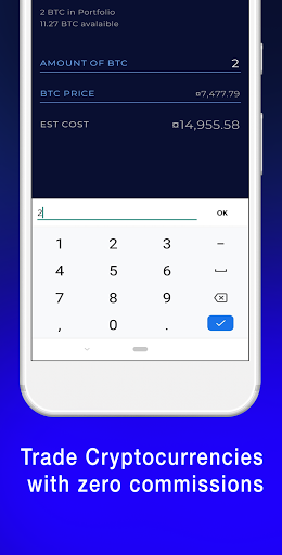Bitcoin Trading: No Commission Screen 3