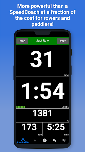 Android application CrewNerd for Rowing & Paddling screenshort