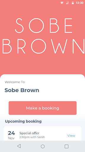 Android application Sobe Brown screenshort