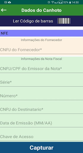 Set Canhoto MAPCLOUD canhotos, Screen 3