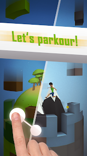 Tetrun: Parkour Mania - free running game Screenshot