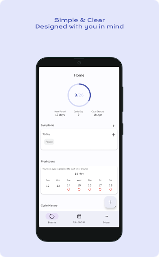 Uteroo - Period Tracker Screen 2