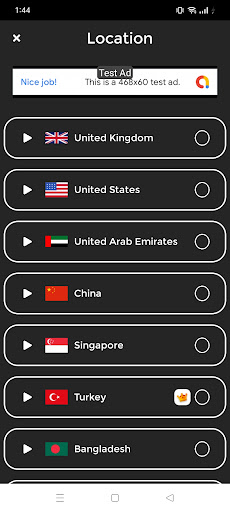 Android application Emirates VPN - Open Network screenshort
