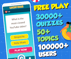 screenshot of Fun trivia game - Lucky Quiz
