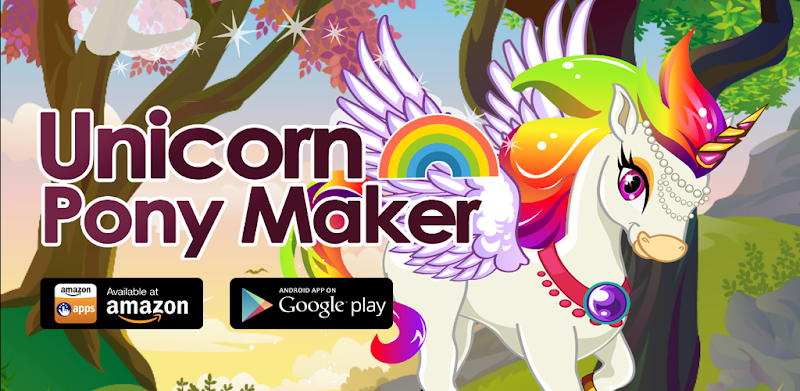 My Unicorn Rainbow - Pony Creator, Games For Girls