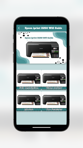 Epson iprint l3250 Wifi Guide Screen 2