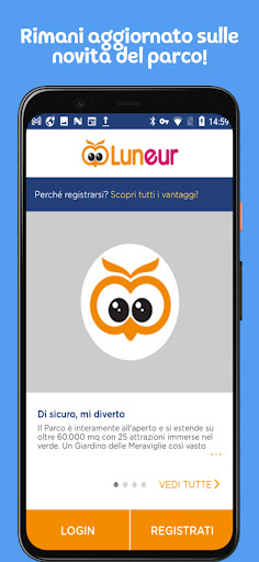 Android application Luneur Park - Official App screenshort