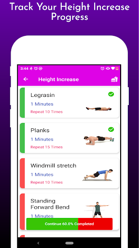 Height Increase Workout Screen 3