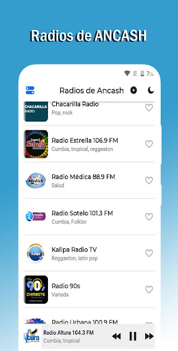 Radios de Ancash Screen 3